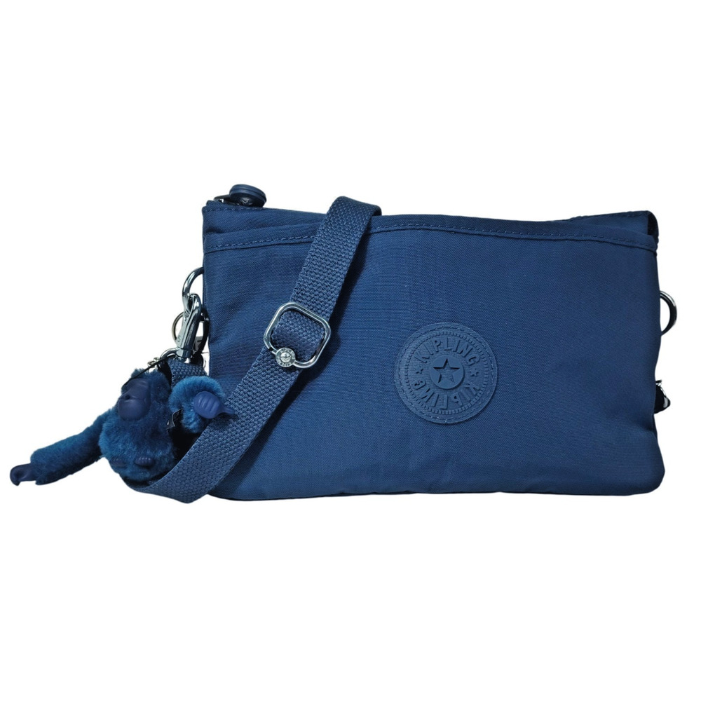 Kipling Riri Small Nylon Crossbody/Shoulder Bag-Casual Blue-NWT